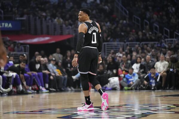 Westbrook goes from Lakers bench to being Clippers starter AP News